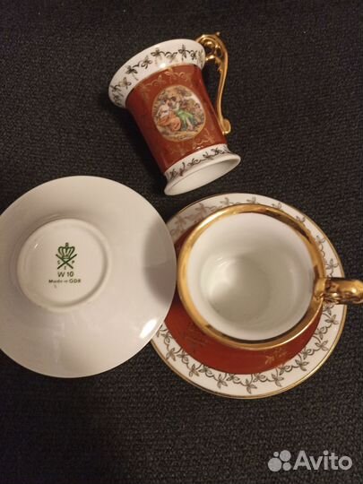 Кофейная пара. ГДР. 1970-ые годы