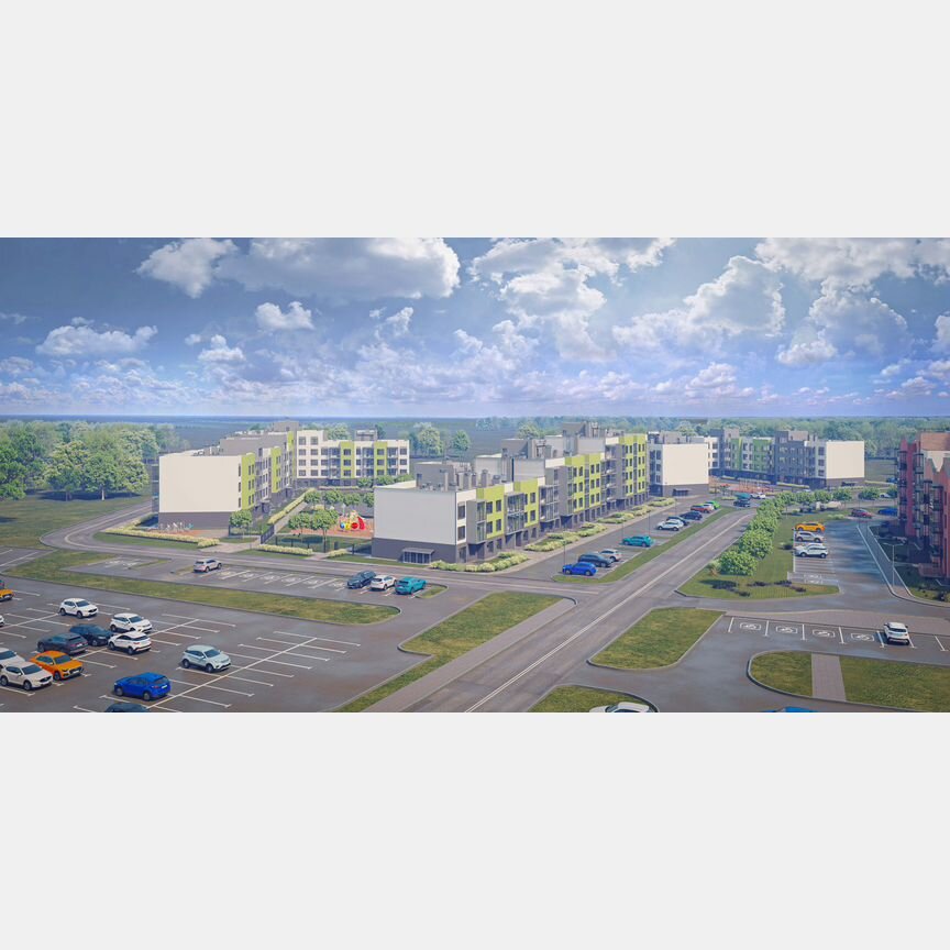 1-к. квартира, 37,8 м², 2/5 эт.
