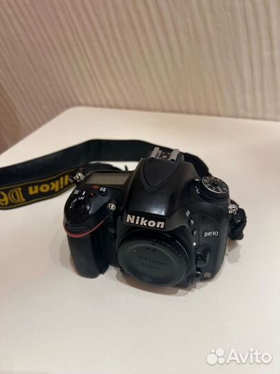 Зеркальный фотоаппарат nikon d610