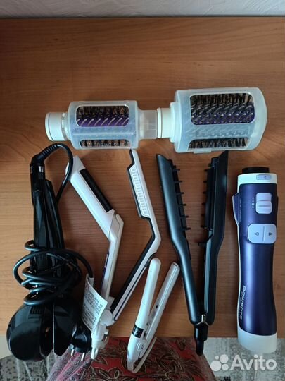 Плойка бебилис, щётка фен