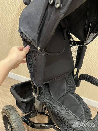 Детский велосипед с ручкой