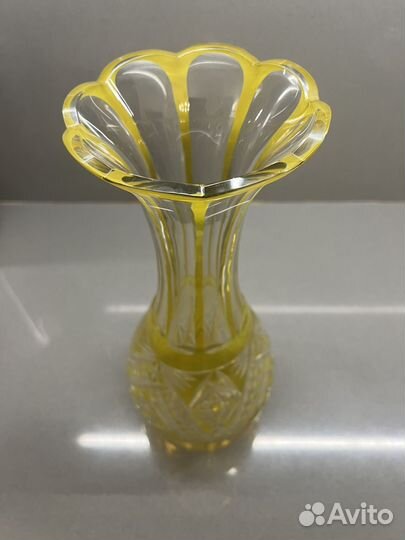 Ваза Вертузаев М.С Серебряный рубин 1936г. 33,5см