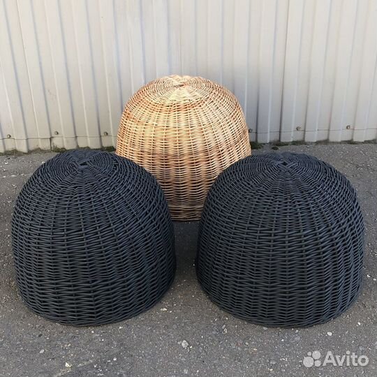 Абажур плетеный