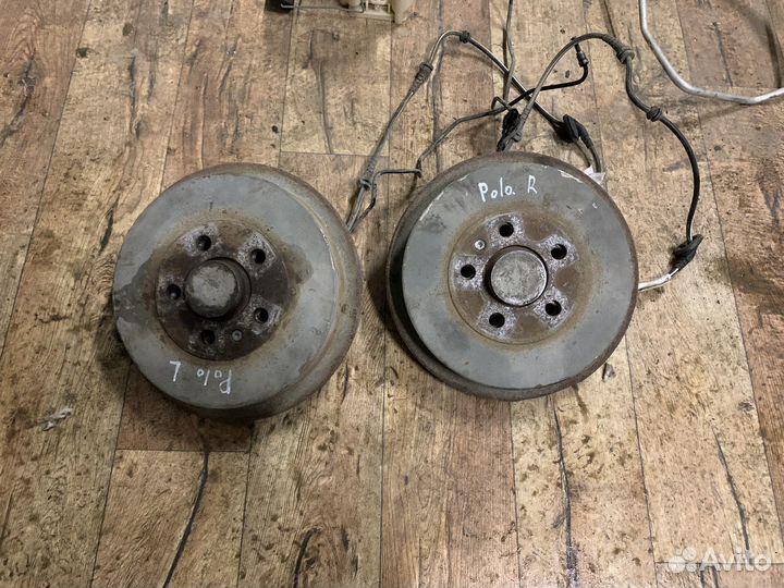Барабаны тормозные в сборе VW Polo (Sed Rus)