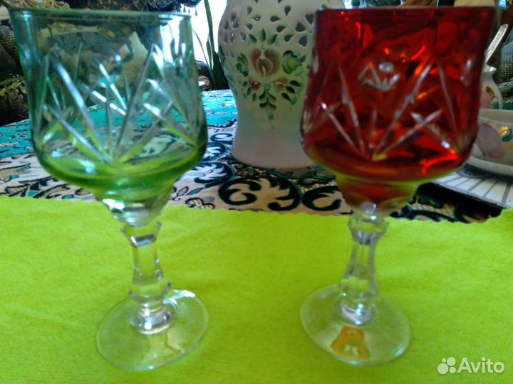 Фужеры Германия и Чехословакия