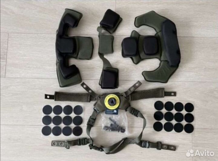 Подтулейное устройство на шлем