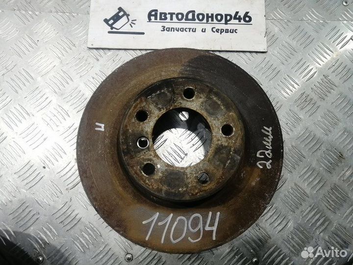 Диск тормозной передний BMW 5er E60, E61