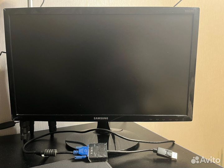 Монитор Samsung + переходник DP