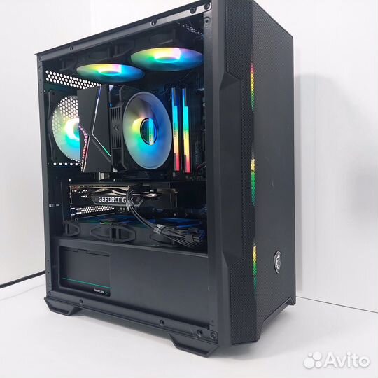 Игровой пк razen 5 Pro, GTX 1660super, 16gb RAM