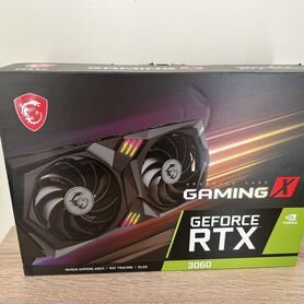 Видеокарта MSI GeForce RTX 3060 gaming X 12G