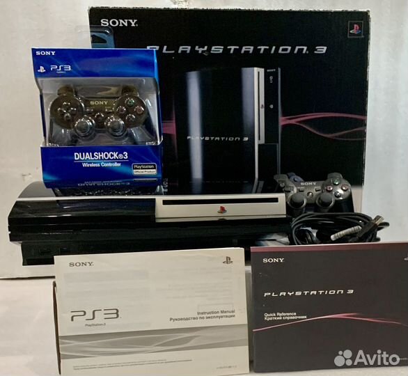 PS3 прошитая 500GB много игр подарок