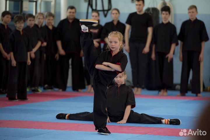 Тренировки по ушу (кунг-фу) 