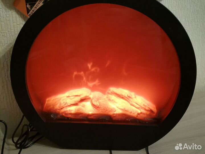 Камин neon night