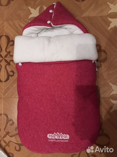 Конверт для новорожденного зима