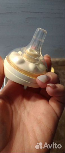 Бутылочка medela со смарт соской новой