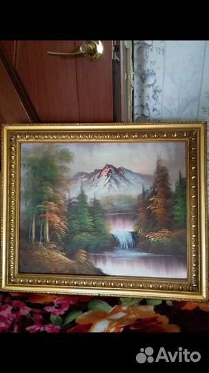 Картина маслом на холсте пейзаж