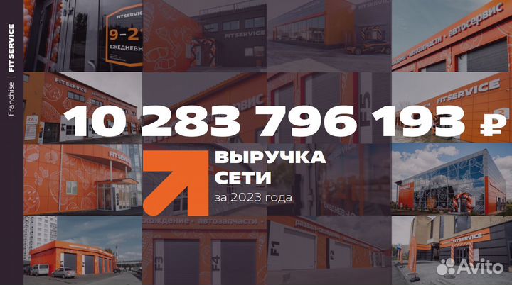 Готовый бизнес Автосервис FIT Service