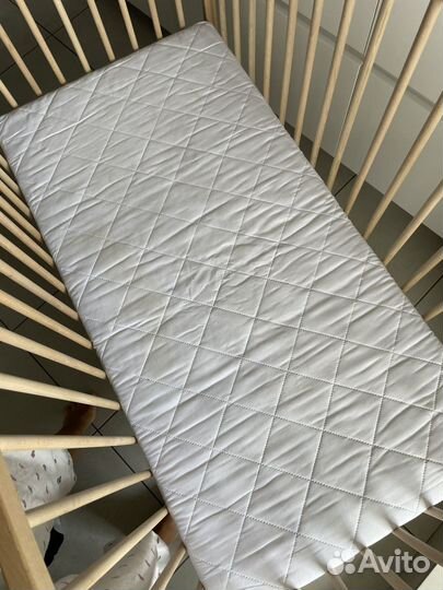Матрас 120*60 наматрасник и простынь