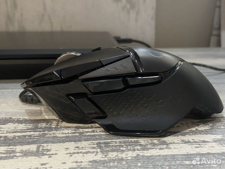 Logitech G502 hero черный