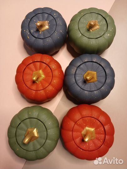 Тыквы из гипса