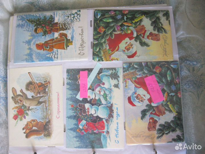 Открытки любой тематики чистые и прошедшие почту