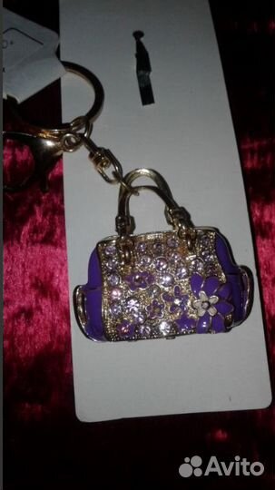 Брелоки со стразами