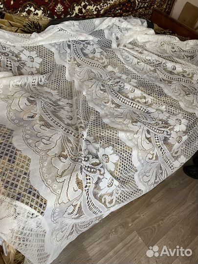 Шторы и тюль бу