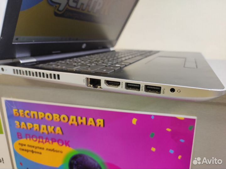 Ноутбук HP AMD / 6GB + SSD 128GB