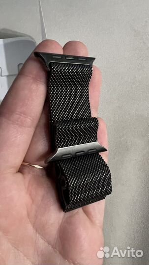 Ремешок для часов apple watch 45мм Milanese Loop