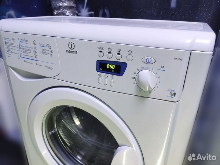 Стиральная машина Индезит узкая с дисплеем