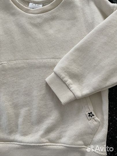 Свитшот zara для девочки 86