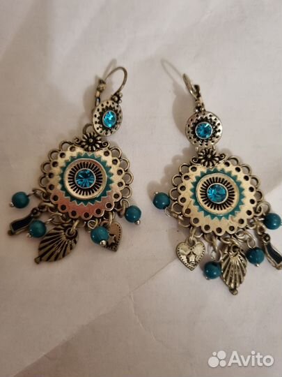 Серьги бижутерия