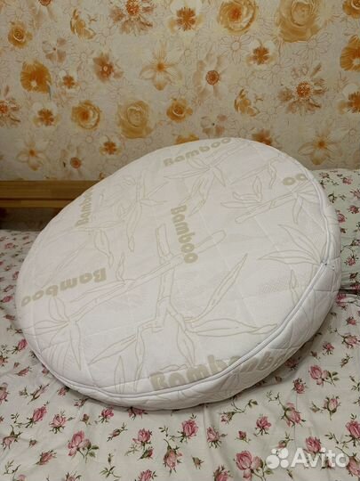 Матрас на круглую кроватку