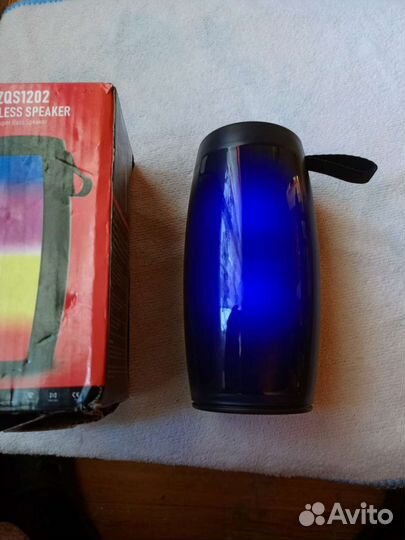 Блютус колонка с подсветкой