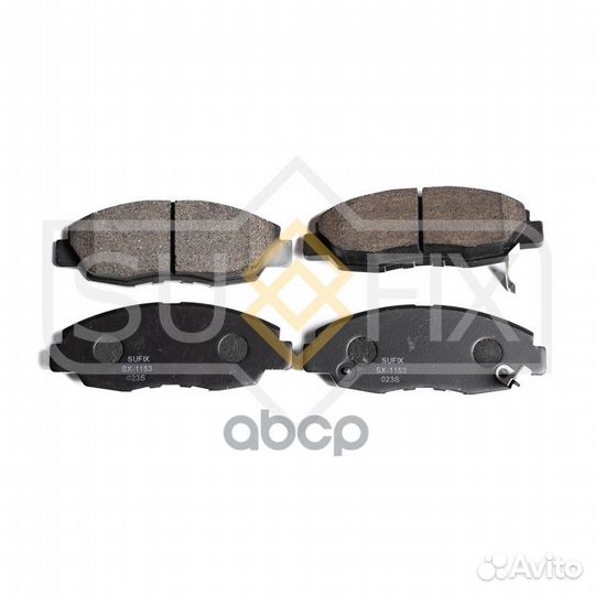 Колодки тормозные дисковые перед прав/лев S