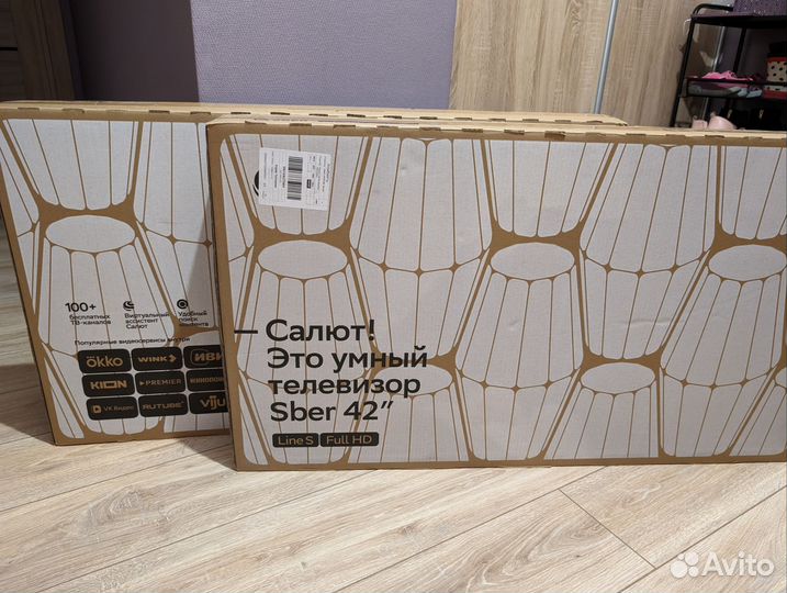 Смарт тв Sber 42 дюйма