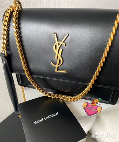 Сумка клатч ysl sunset