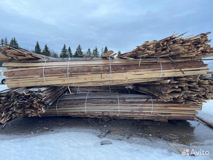 Дрова горбыль