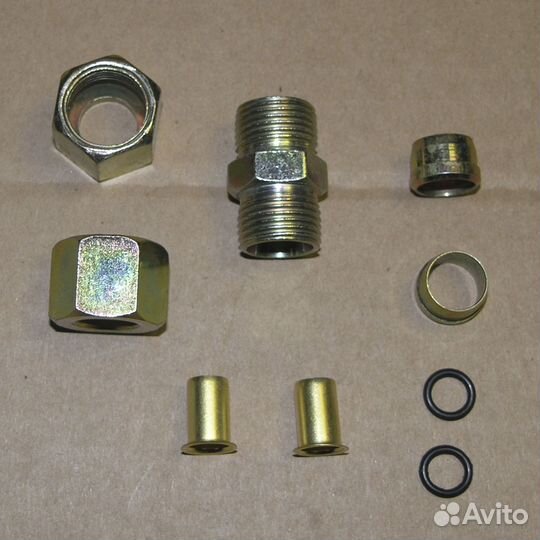 Фитинг прямой д.12*12 разборный (Фурнитура -штуцер