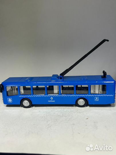 Игрушка Троллейбус металл Сварз-Маз-6275