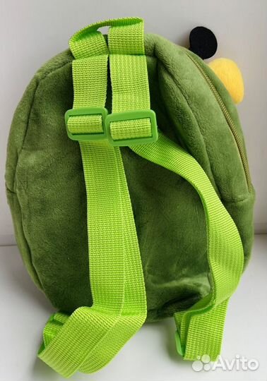 Плюшевый детский рюкзак мальчику новый