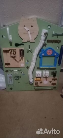 Бизиборд домик большой