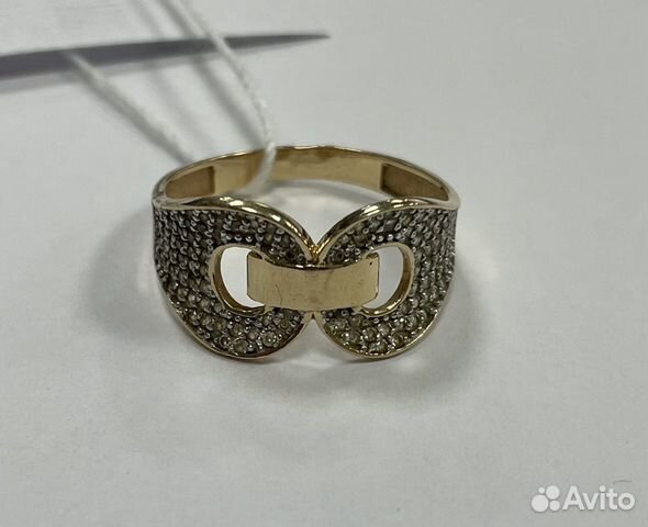 Золотое кольцо 585 размер 17,5