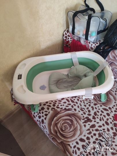 Детская ванночка с гамаком