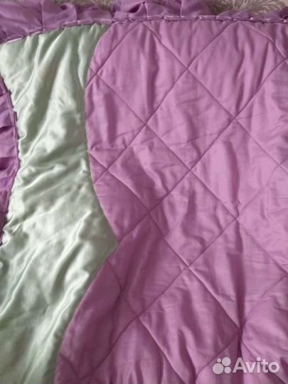 Покрывало + занавески с ламбрикеном