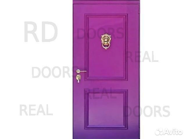 Уличная железная дверь с терморазрывом для дома