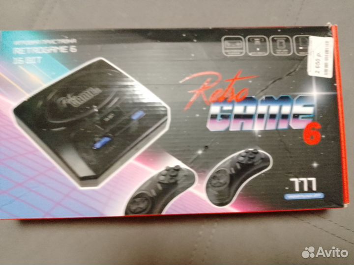 Игровая приставка sega