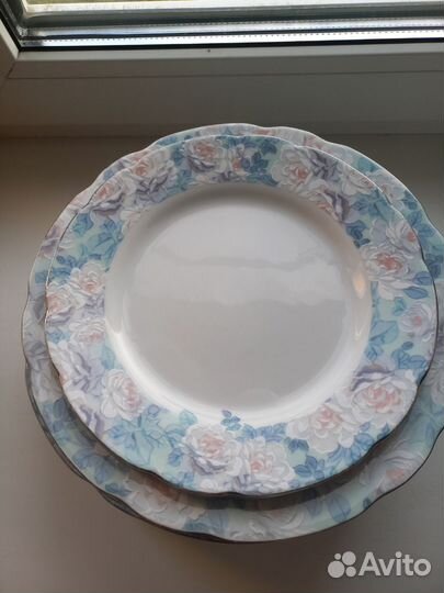 Тарелки из чешского сервиза