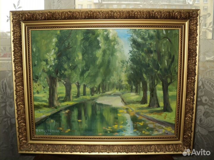 Картина маслом 40*30 см в раме