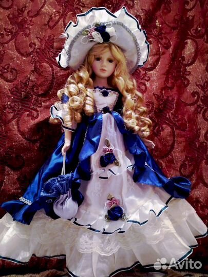 Кукла фарфоровая коллекционная (разные)